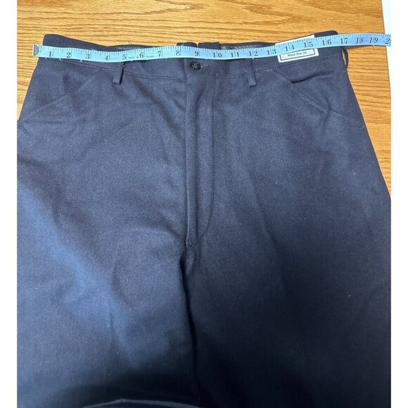 R.E.I. Swedish Navy 100% Wool Pants Size 34 - Picture 8 of 9